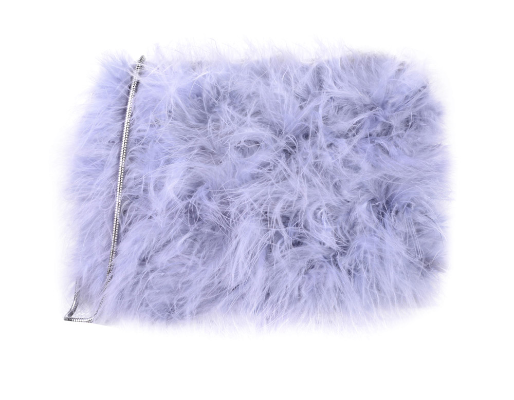 fluffy lavender bag