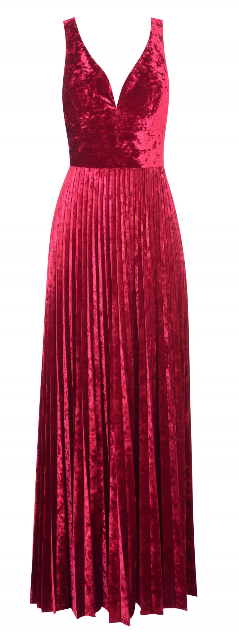 red-velvet-pleated-dress-debenhams