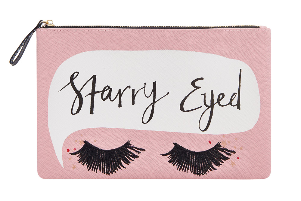 starry eyed clutch bag